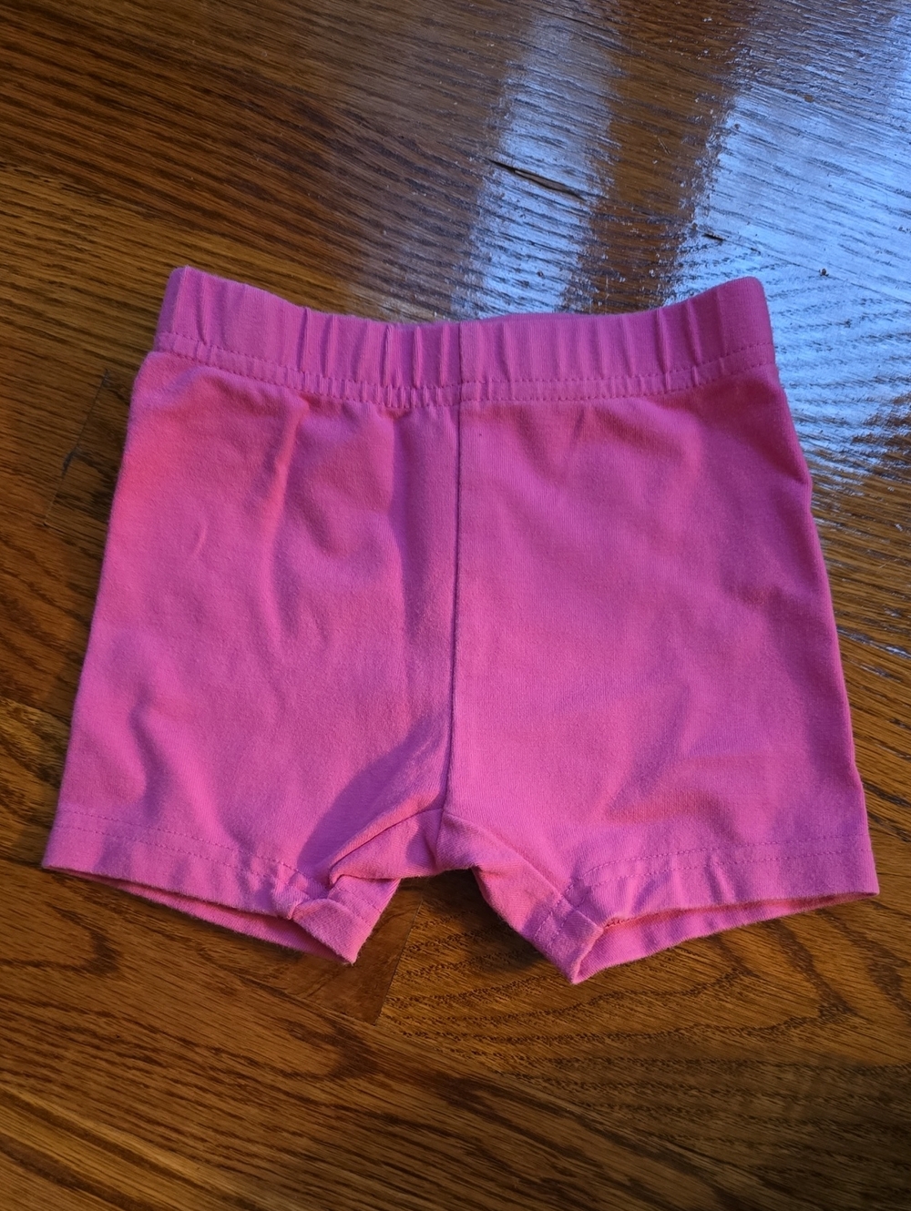 Hanna Andersson Bright Pink Stretch Bike Shorts